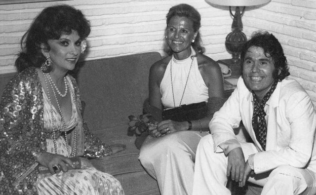 Gina Lollobrigida en Marbella: pan, amor y toros