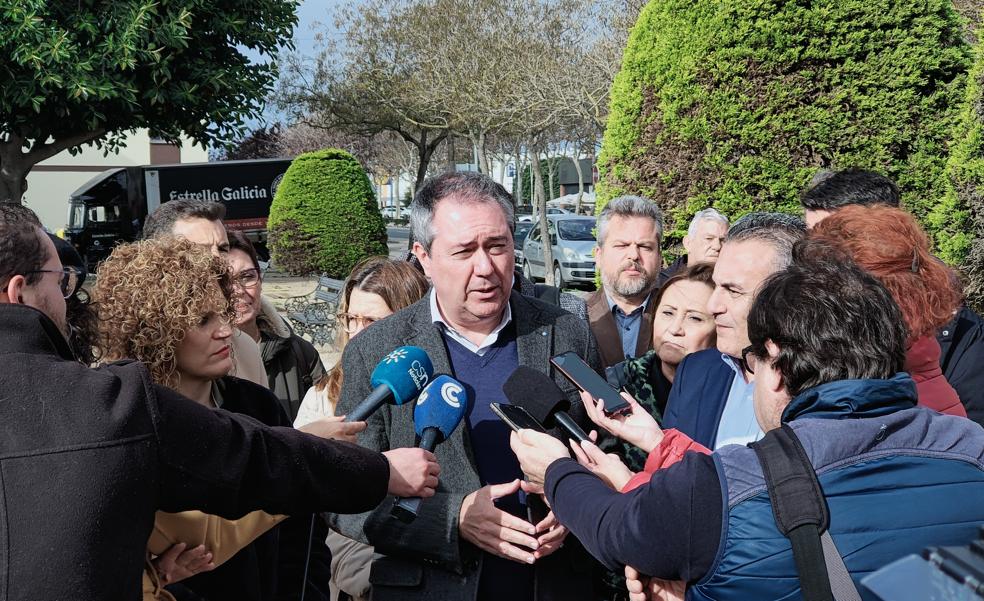 Juan Espadas asegura que Andalucía sigue en el «furgón de cola» tras cuatros años de Juanma Moreno