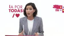 Secretaria de Igualdad del PSOE acusa a la Junta de "institucionalizar el acoso" a las mujeres