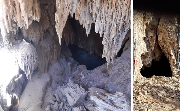 Descubren una cueva en un solar en construcción en el centro de Torremolinos