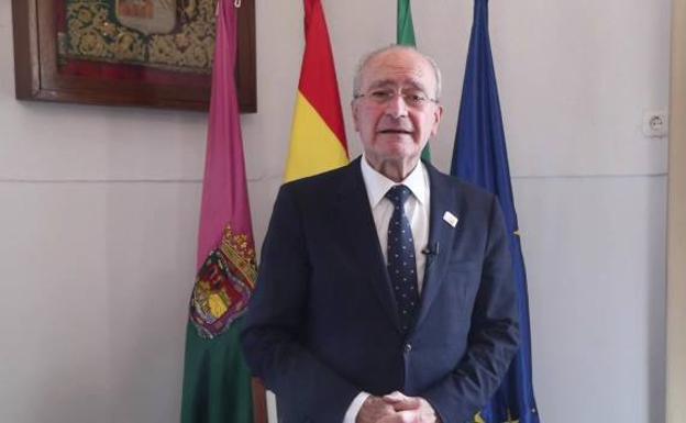 El alcalde de Málaga felicita en mandarín por el Año Nuevo chino