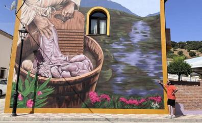 Un grafiti en Cortes, nominado al mejor del mundo en 2022