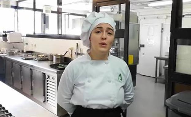 Una estudiante de La Cónsula, seleccionada para los premios de cocina Le Cordon Bleu