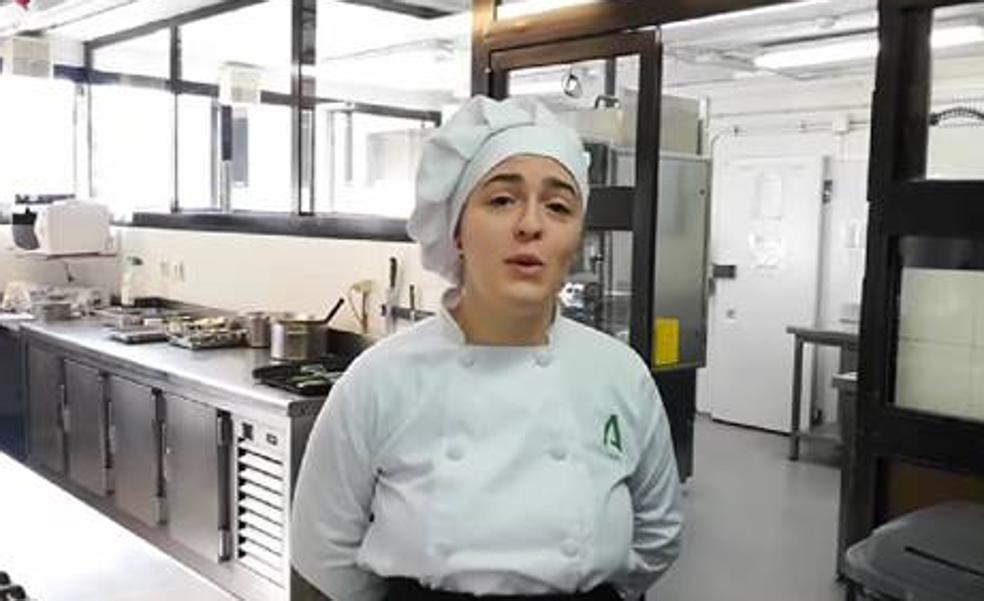 Una estudiante de La Cónsula, seleccionada para los premios de cocina Le Cordon Bleu