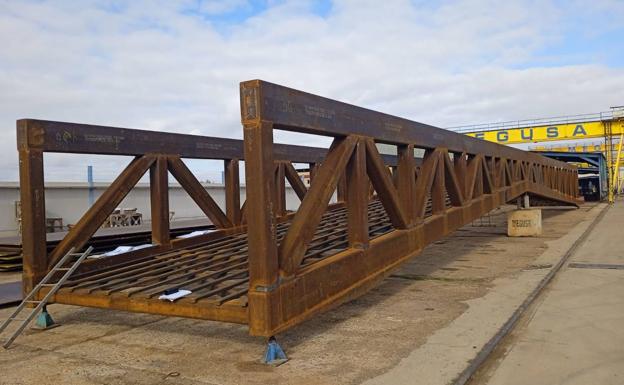 Así es el nuevo puente del Guadalmedina para Málaga junto al CAC