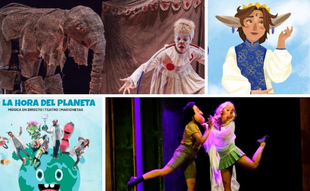 Mucho teatro y música para niños este fin de semana en Málaga