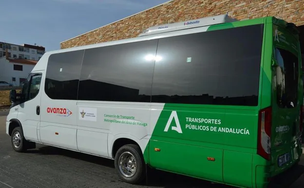 Las rutas de transporte a demanda, la alternativa rentable para unir zonas con menos viajeros en Málaga