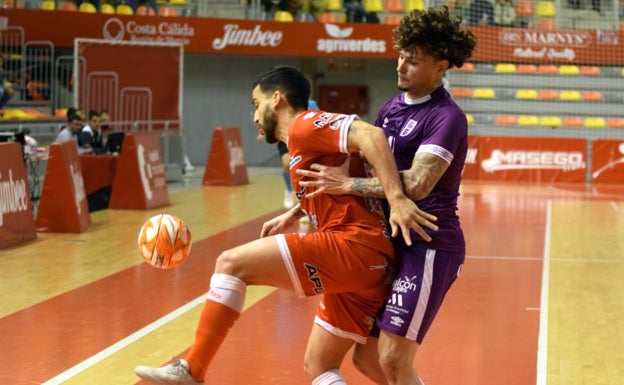 El BeSoccer UMA rozó la proeza en Cartagena tras un partidazo de Conejo (2-2)