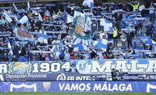 El Málaga pone en marcha promociones y propone un 'bufandeo' en La Rosaleda para el viernes