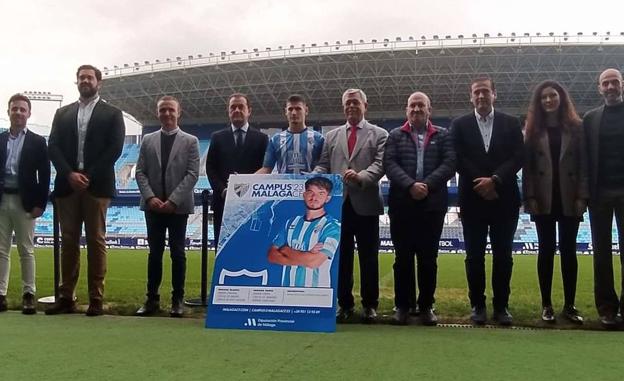 Deportes anima a participar en el Campus del Málaga Club de Fútbol en Manilva