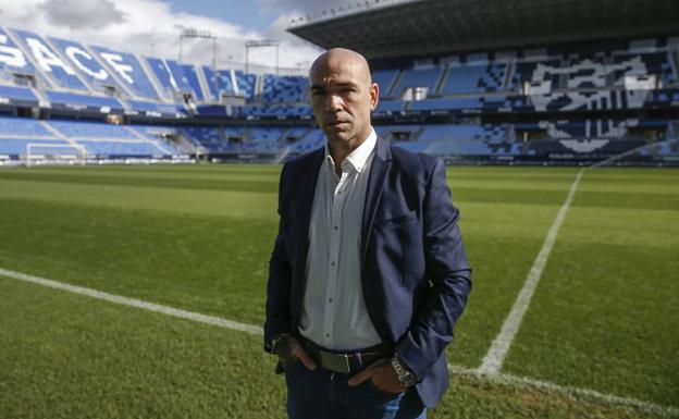 Manolo Gaspar, ante su final en el Málaga