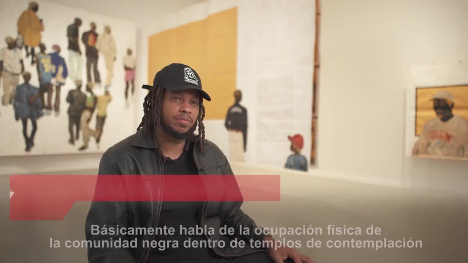 La Casa Encendida acoge la exposición del artista brasileño Maxwell Alexandre