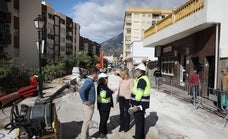 La remodelación integral de la avenida del Trapiche en Marbella finalizará en junio