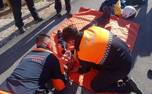 Voluntarios de Protección Civil de Manilva amplían su formación