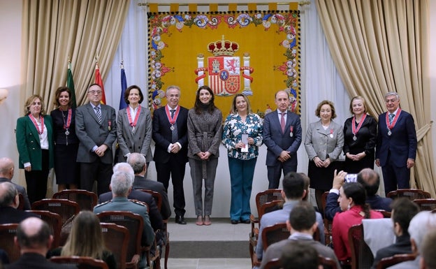 Merecido homenaje a los garantes de la Justicia en Málaga