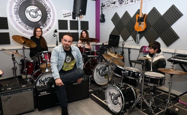 Rock Factory, en San Pedro, la mejor escuela de música de España