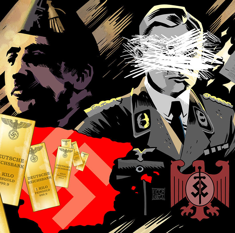 Drogas, oro y balnearios, así acabó el espionaje nazi en España