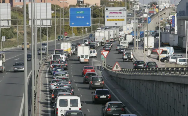 Los carriles Bus-VAO que aliviarán los accesos a Málaga y al PTA apuntan a finales de 2024