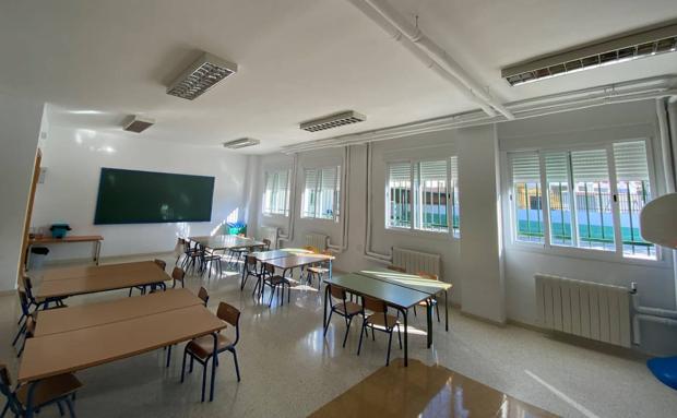 Renuevan el sistema de calefacción del colegio Virgen de la Aurora de Arriate