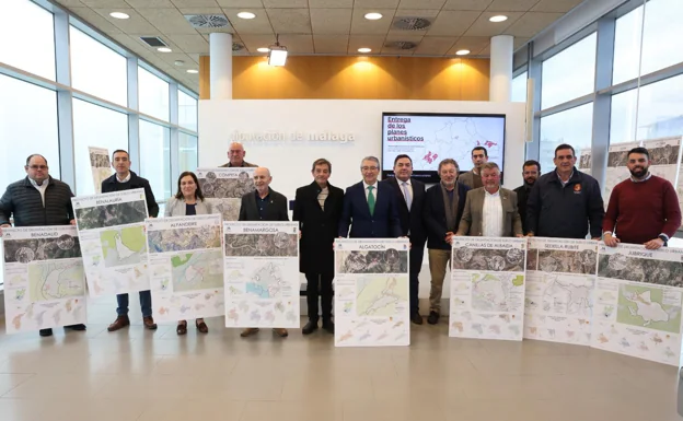 La Diputación elabora planes urbanísticos de 15 municipios para dejar claro dónde se puede edificar