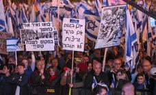 Más de 250.000 personas toman las calles de Israel para protestar contra la reforma judicial de Netanyahu