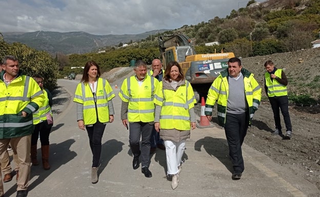 La Junta acometerá una segunda fase de mejora de la carretera de Canillas de Albaida a Torrox