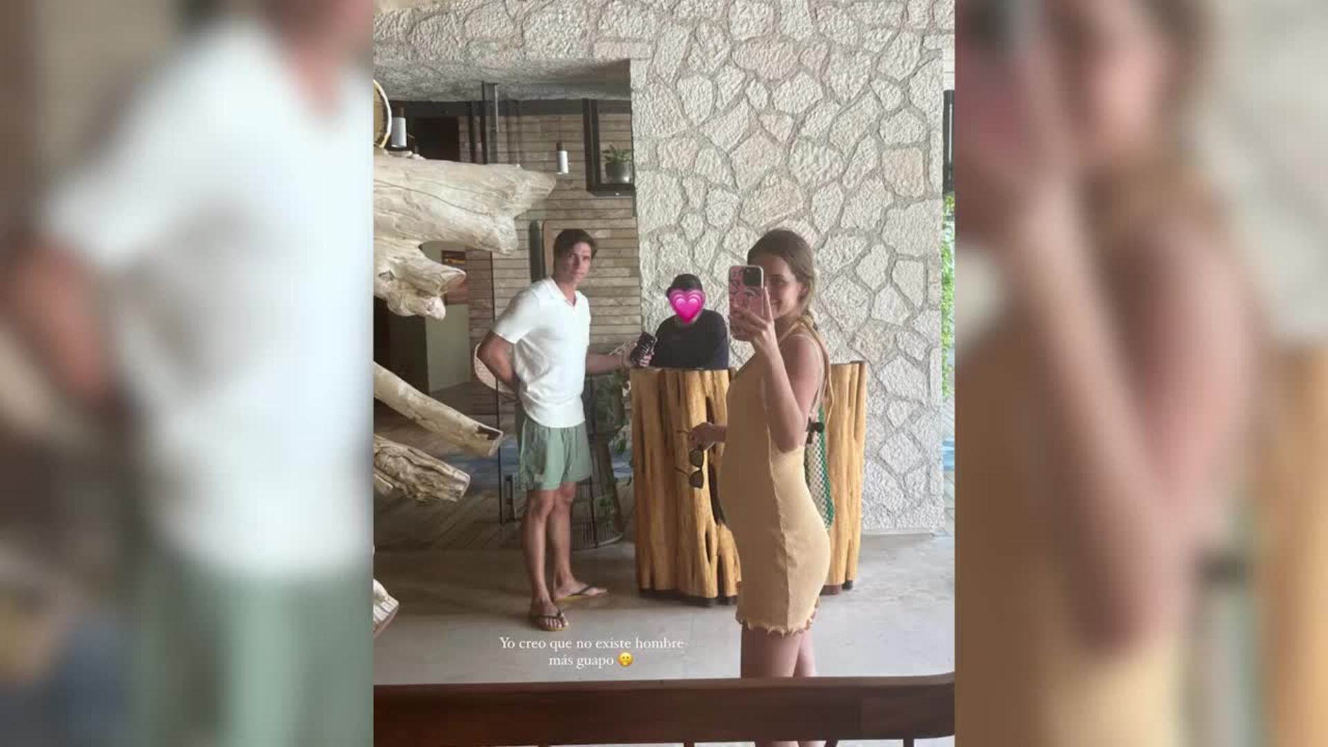 María Pombo y Pablo Castellano: Derroche de amor en su viaje a México