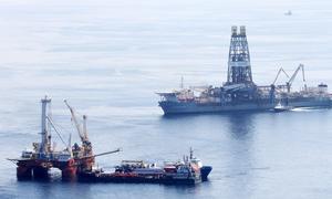 BP comienza el taponado final con cemento del pozo del Golfo de México