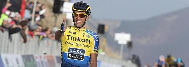 Contador gana la cuarta etapa de la Tirreno-Adriático, Kwiatkowski sigue líder