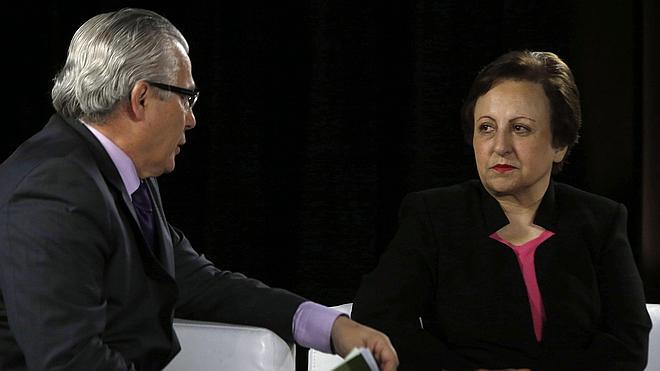 La Nobel de la Paz Shirin Ebadi: «Estoy muy decepcionada con España»