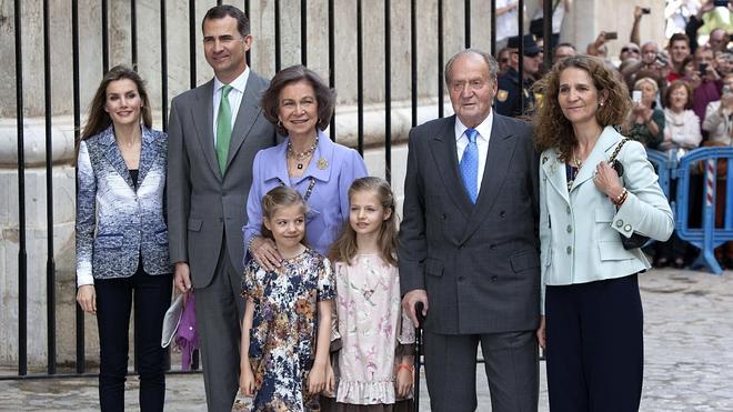 Ni el Rey ni la infanta Cristina asistirán a la proclamación de Felipe VI