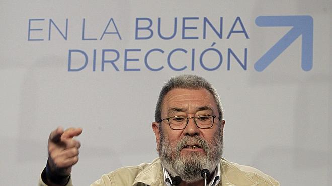 Cándido Méndez: «En UGT no se concibe ningún tipo de caja B»