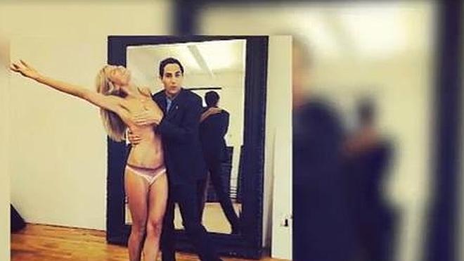 Heidi Klum se suma a la moda del 'falso topless'