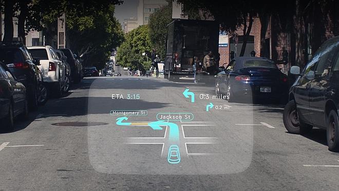 El parabrisas, como 'Google Glass'