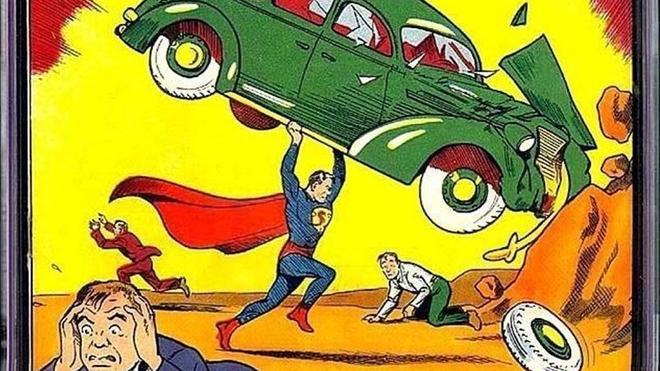 Un ejemplar del primer cómic de Superman, vendido por casi 2,5 millones de euros