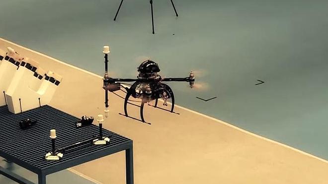 Crean drones con brazos capaces de realizar trabajos de alto riesgo