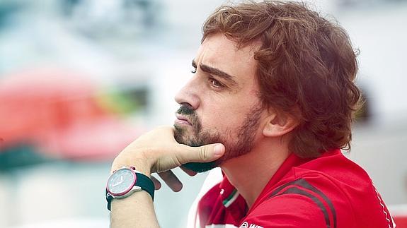 Alonso: «Pude morir en Spa por diez centímetros»