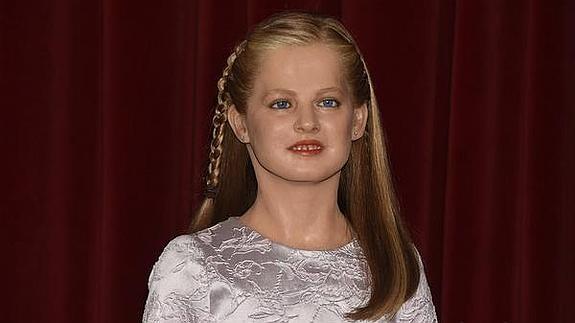 Doña Leonor se une a sus padres en el museo de cera de Madrid