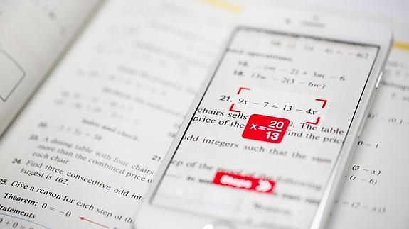 Al examen de matemáticas, sin móvil