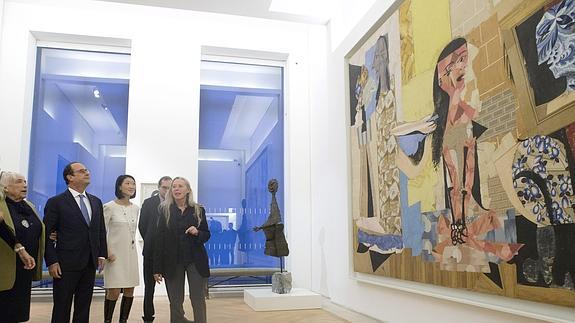 Hollande inaugura el nuevo Museo Picasso de París