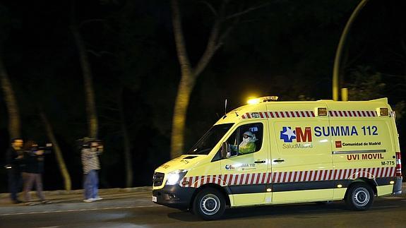 Emergencias se negó a mandar una ambulancia preparada para el ébola a casa de Romero