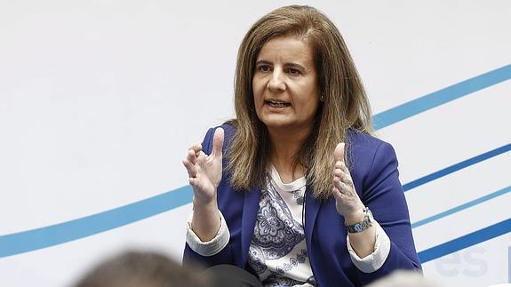 Fátima Báñez avanza que los datos de empleo de octubre serán positivos