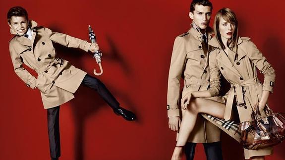 Romeo Beckham se consolida como la estrella de Burberry