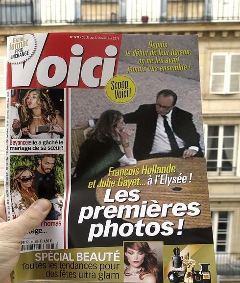 Las últimas fotos de Hollande y Gayet provocan cambios en el servicio del presidente galo