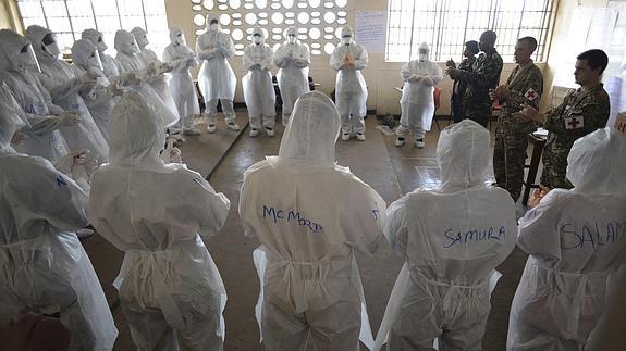 Cien nuevas camas para luchar contra el ébola