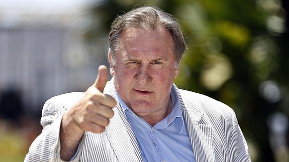 Depardieu, borracho en un acto conmemorativo de la I Guerra Mundial