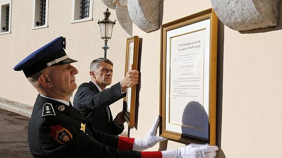 El príncipe Jaime, proclamado como heredero al trono de Mónaco