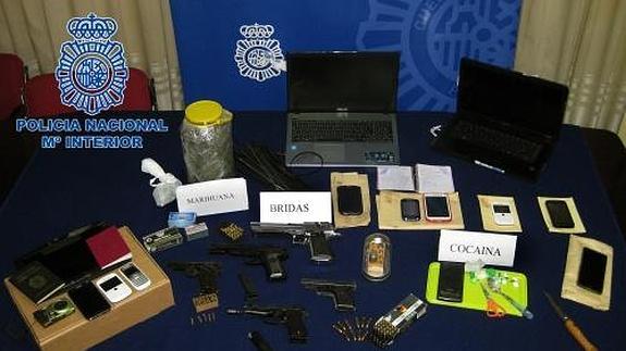 Diez detenidos por tres secuestros cometidos a raíz del robo de una maleta con cocaína