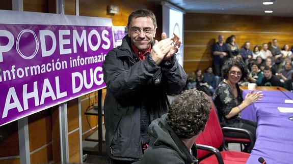 Monedero dice que enseñará las facturas de sus trabajos como consultor cuando sea autorizado