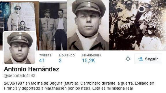 El prisionero español que tuitea desde el infierno nazi